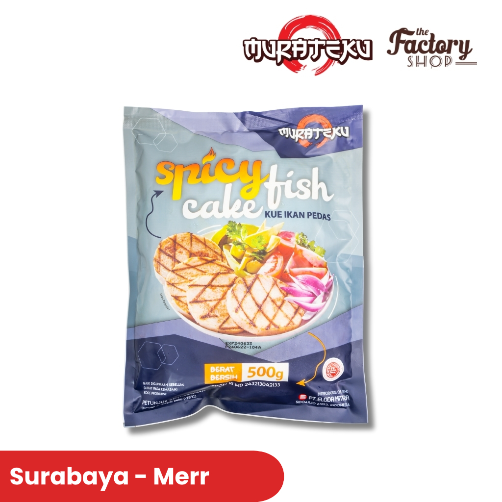 MURATEKU SPICY FISH CAKE 500G [SURABAYA]