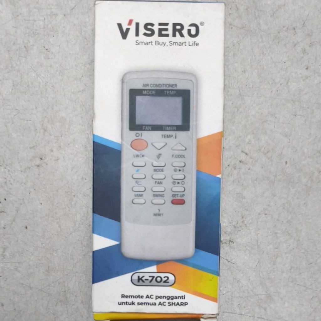 REMOTE AC SHARP UNIVERSAL