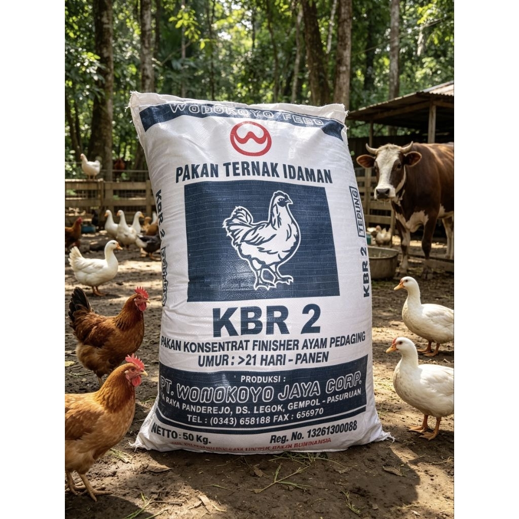 Kbr-2 Konsentrat Ayam Pedaging pakan ayam finisher 10 Kg