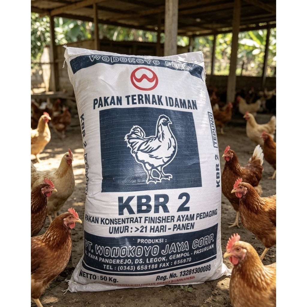 Kbr-2 Konsentrat Ayam Pedaging 20Kg pakan unggas pedaging finisher