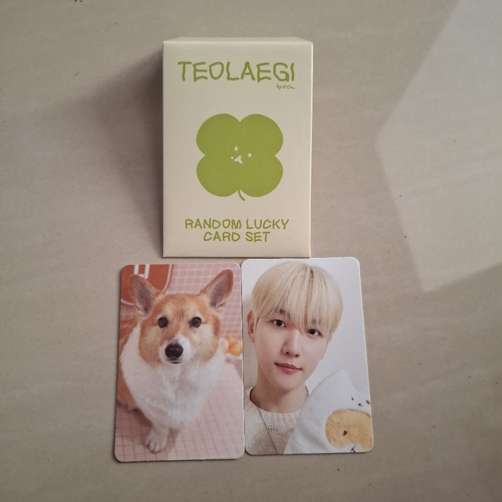 PC PHOTOCARD BAEKHYUN TEOLAEGI RANDOM LUCKY CARD SET OFFICIAL