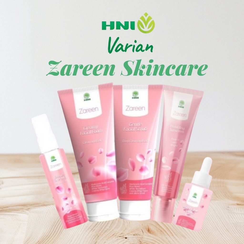 Paket Skincare Zareen HNI HPAI Rangkaian perawatan wajah herbal halal yang diformulasikan untuk meng