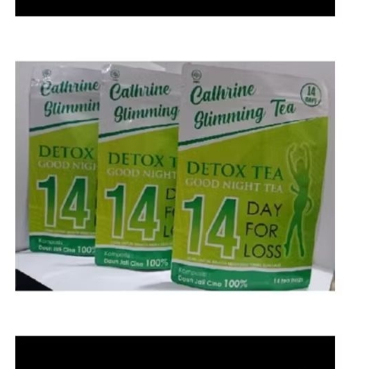 Paket hemat catherine slimming tea 3pack, Detox herbal
