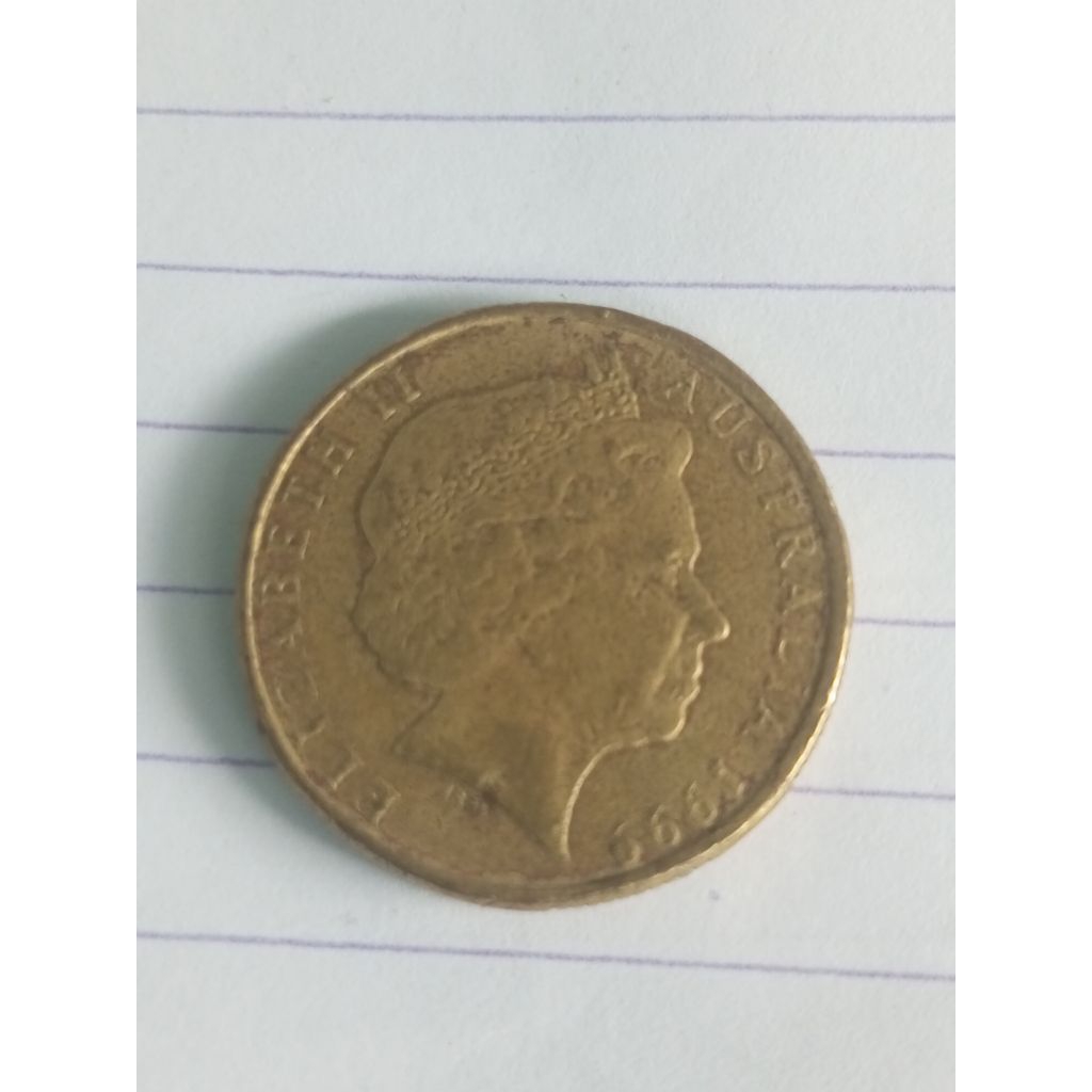 Koin Satu Dolar Australia ($1) tahun 1999 