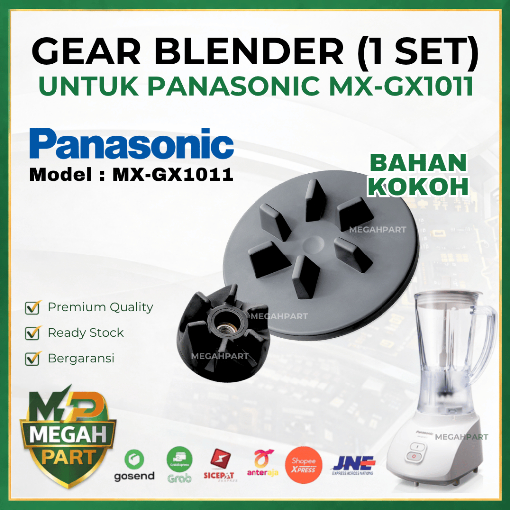Karet Gear Blender PANASONIC MX-GX1011 / MX GX 1011 / MXGX1011 - Gear Pemutar Blender PANASONIC GX10