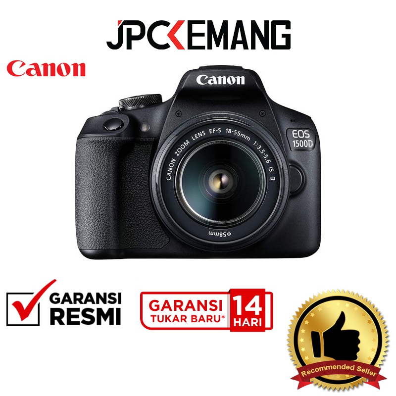 Canon EOS 1500D kit 18-55mm Kamera DSLR Canon 1500 D 18-55 mm Garansi Resmi