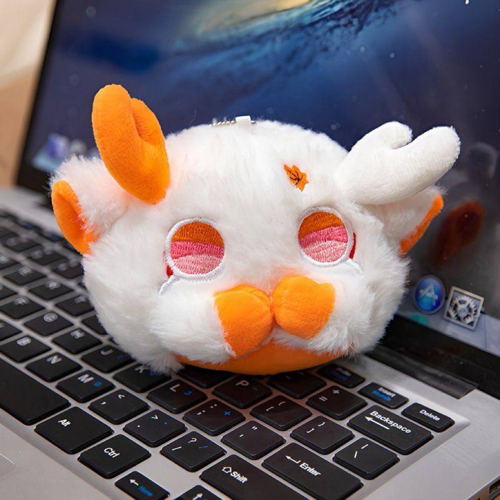 [PREORDER] Furina & Kazuha Cat Dango Plush Keychain 10cm – Cute Anime Plush Charm