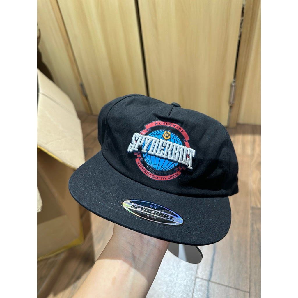 TOPI SPYDERBILT BLACK