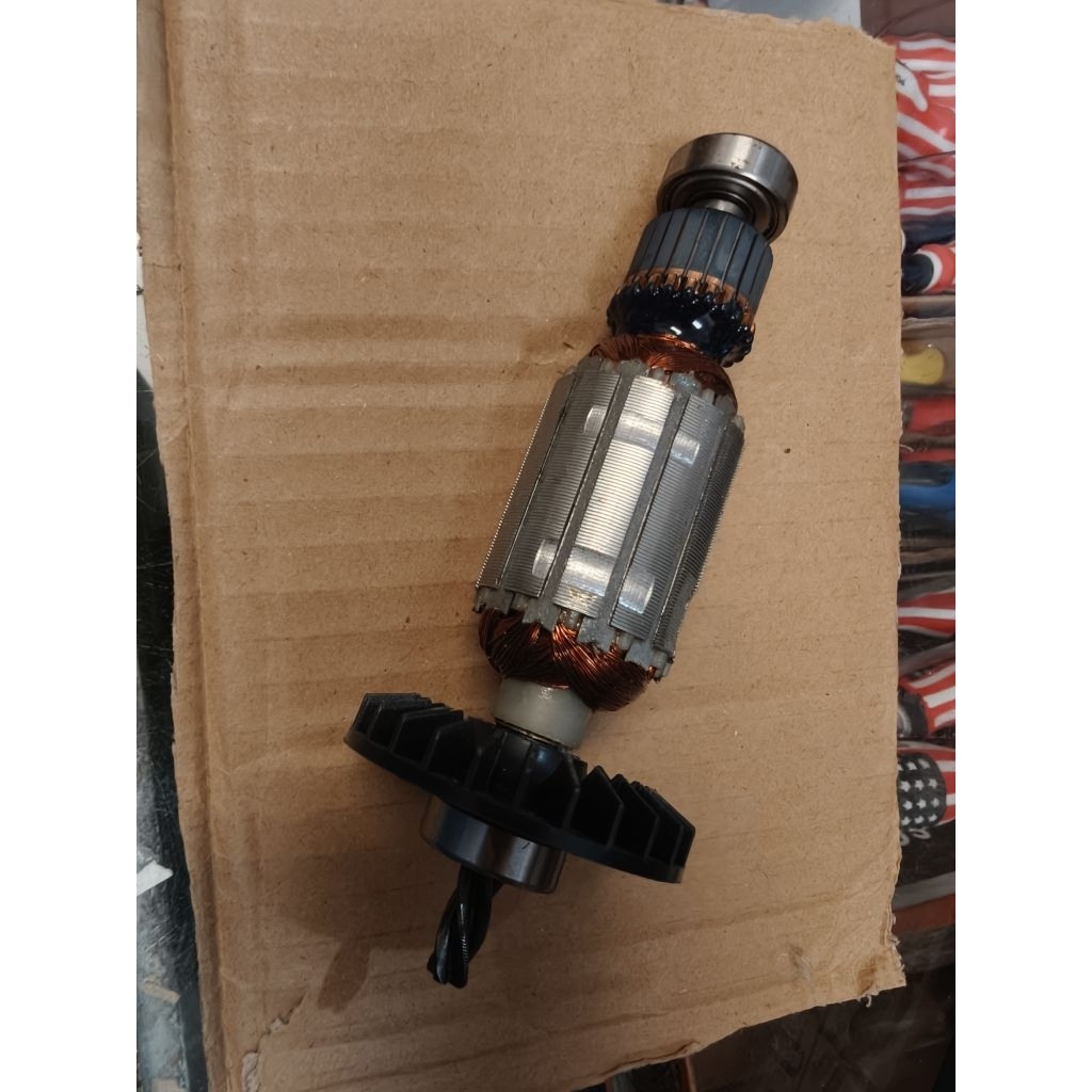Random merek Armature Mesin Bor 10mm Maktec MT60 Angker Electric Drill 10 mm MT-60 Rotor MT 60 merek