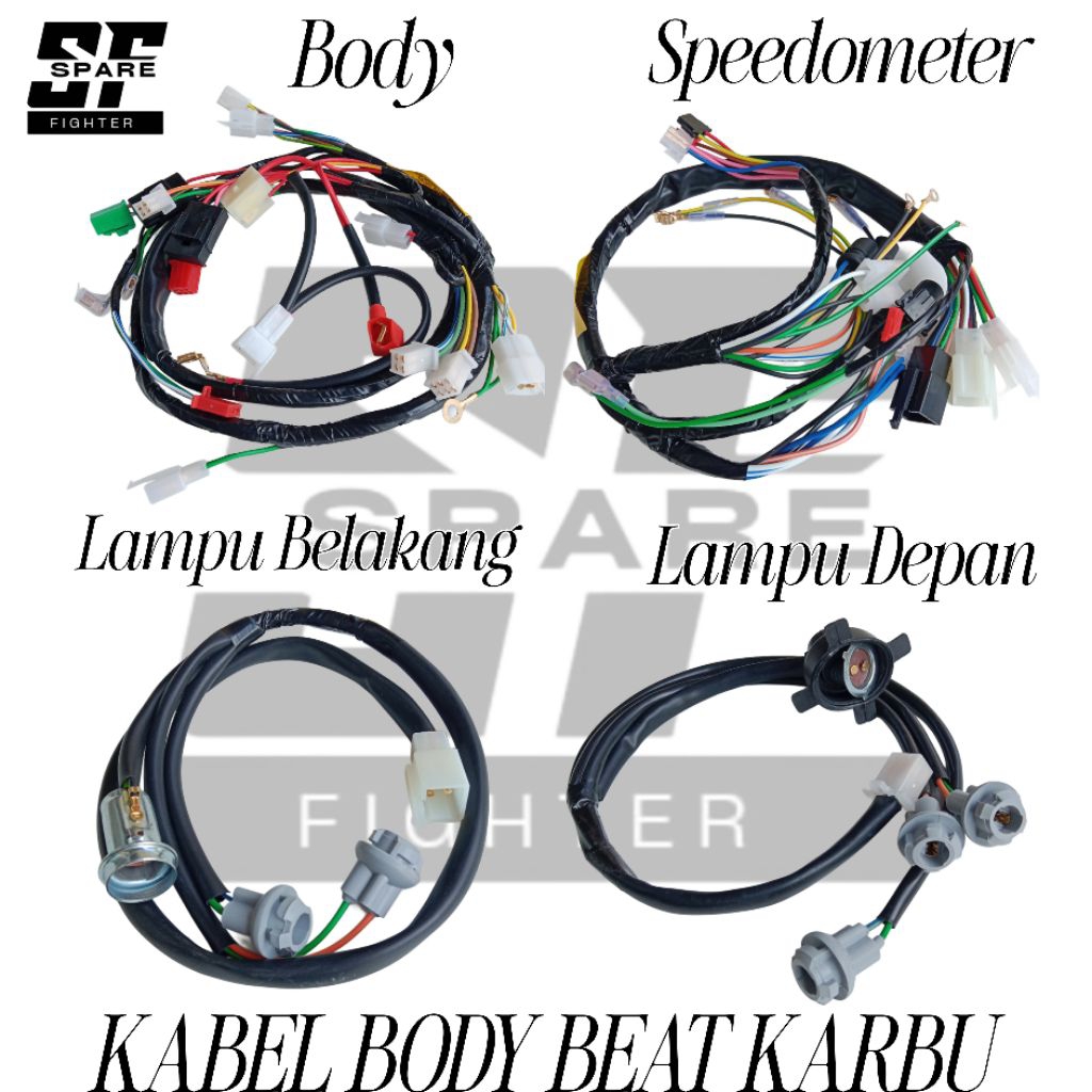 Kabel Body Beat Karbu fullset kvy 960 2008 2009 2010 2011 2012