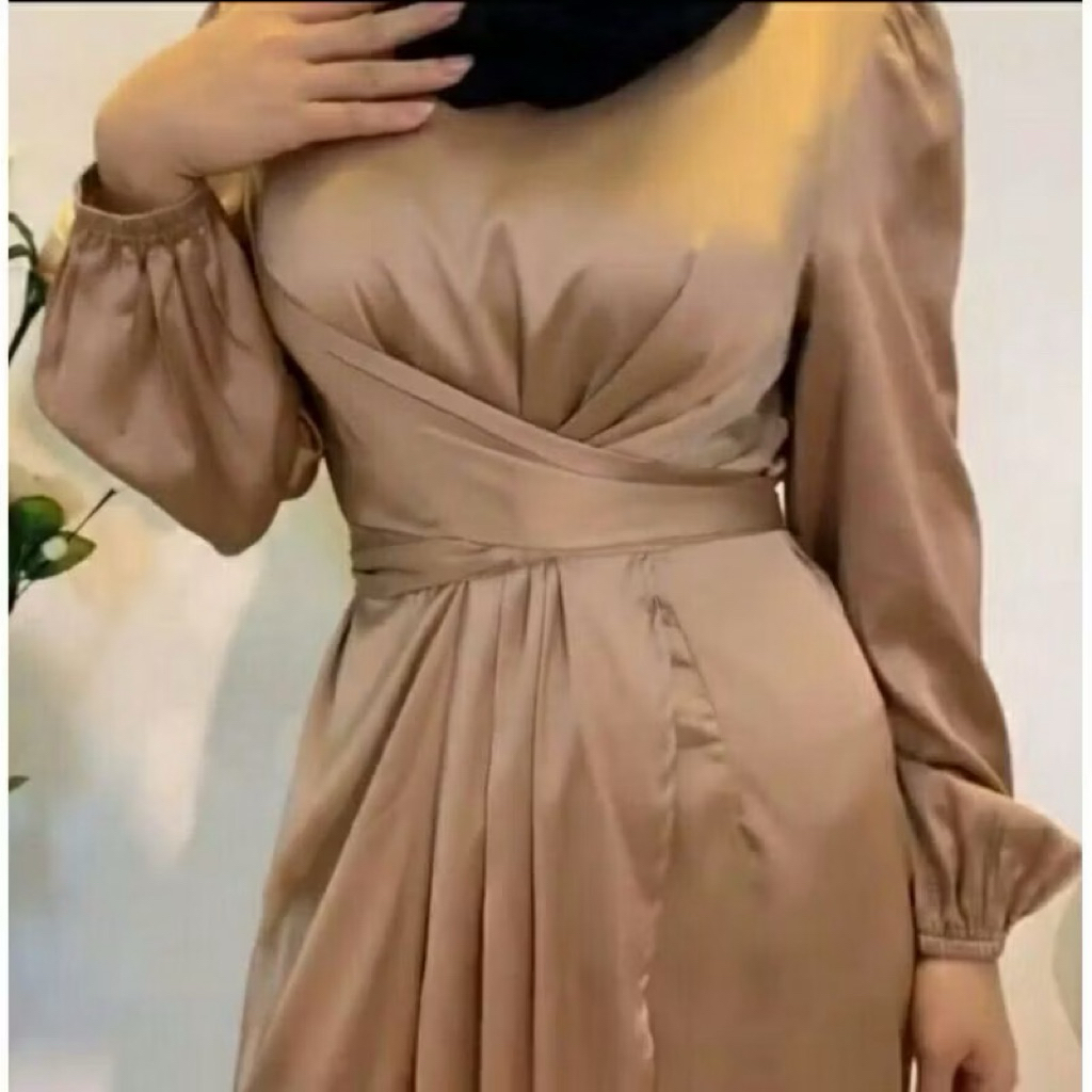 PRELOVED SILK DRESS LUX/ DRESS SILK/ GAMIS SILK