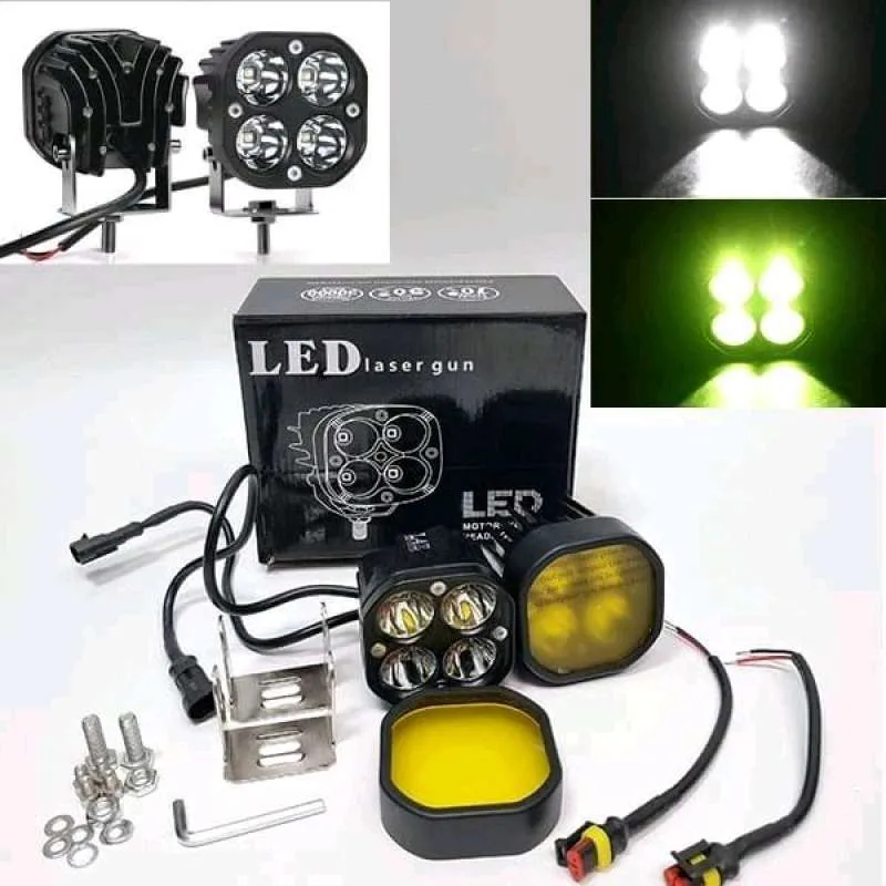 MIKA KUNING LAMPU TEMBAK L4Z - LENSA KUNING LAMPU TEMBAK L4Z