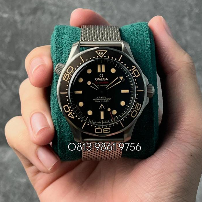 Jam Tangan Mewah OM007 Seamaster NTTD Titanium