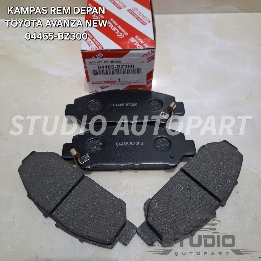 KAMPAS REM/BRAKE PAD DEPAN AVANZA NEW..04465-BZ300