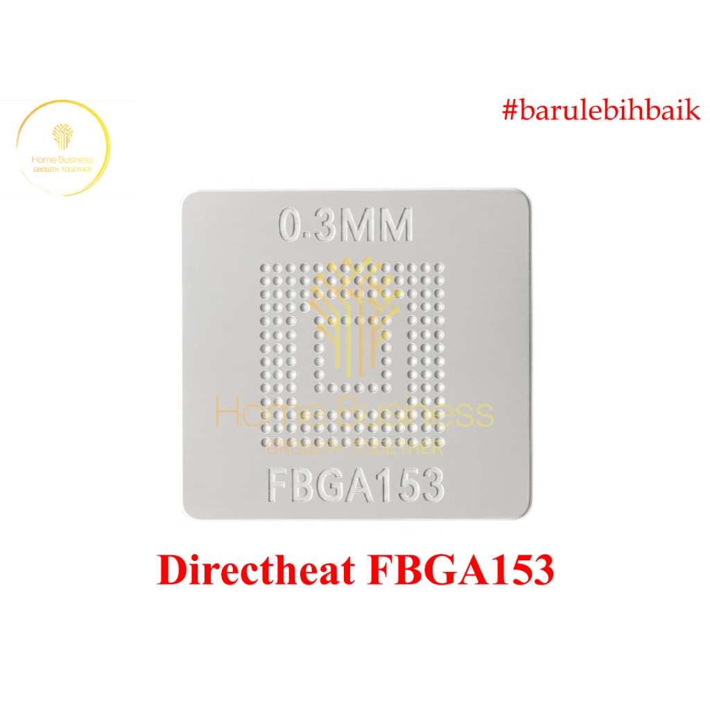 Plat BGA Stencil FBGA153 BGA153 BGA169 BGA 153 169 0.3mm Cetakan IC eMMC eMCP Memori HP Reballing Al