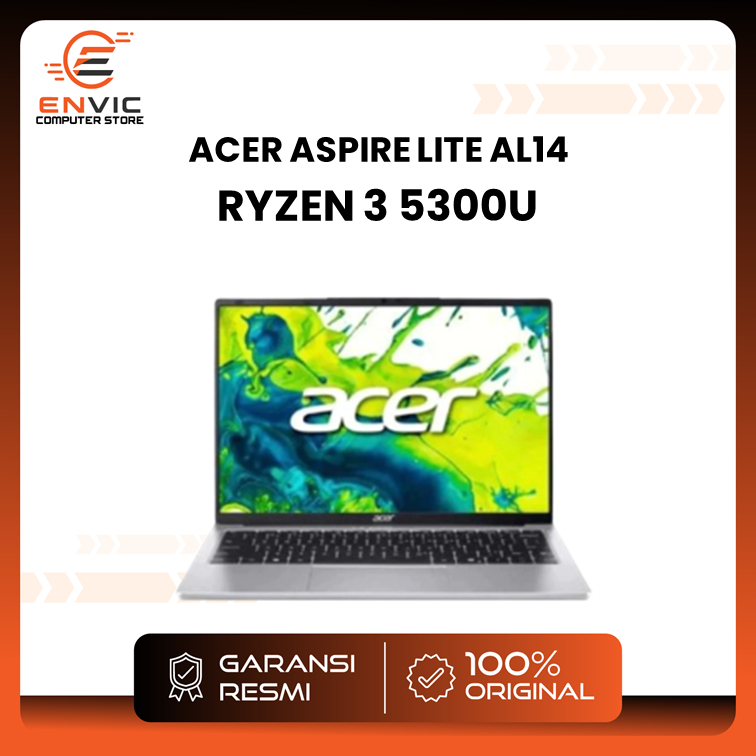 ACER ASPIRE LITE AL14 RYZEN 3 5300U - RAM 16GB 512GB W11+OHS 14.0WUXGA IPS