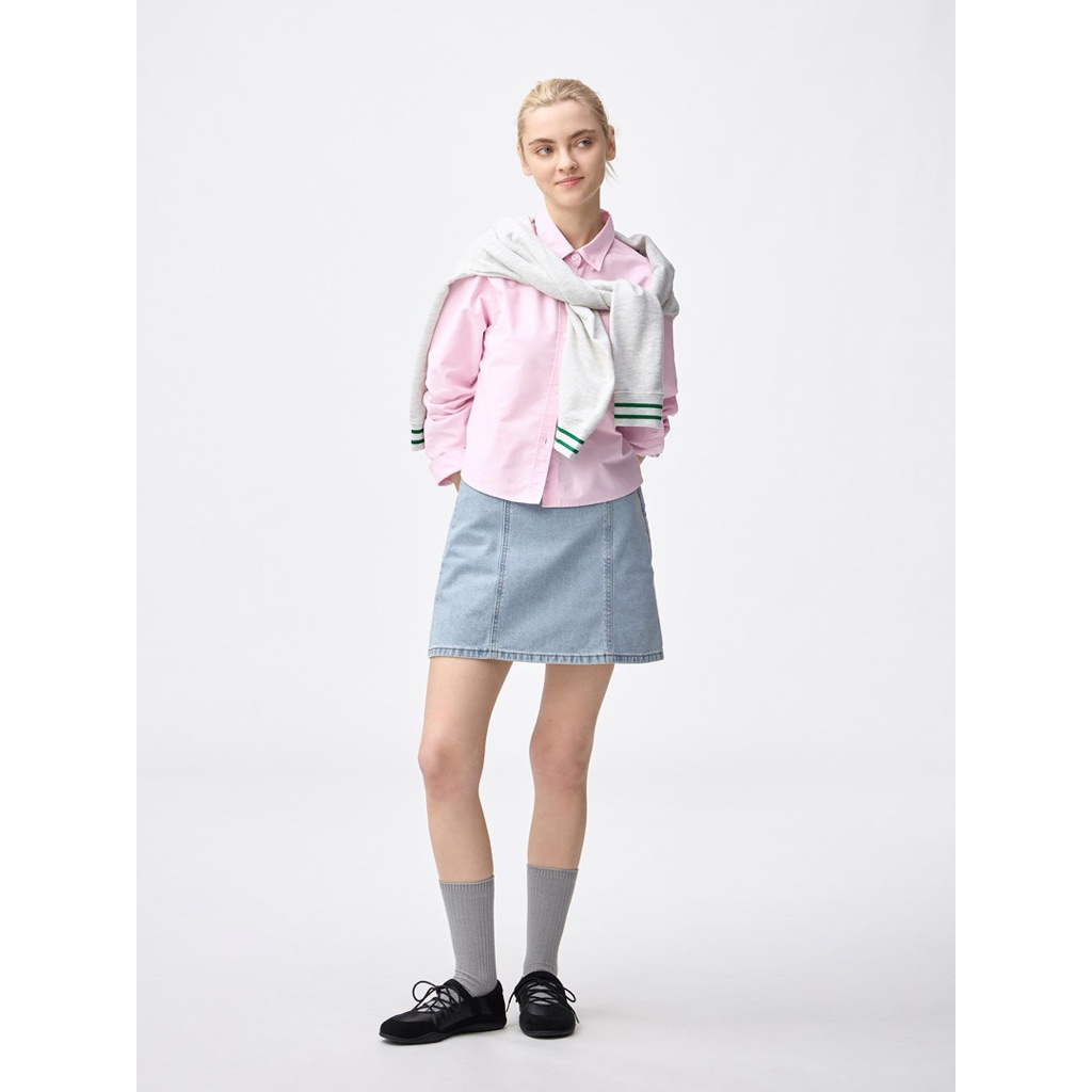 Women Denim Skirt GU japan