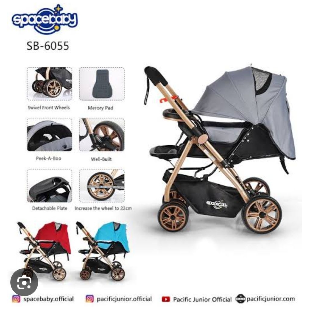 Baby Stroller Space Baby SB 6055 6055 A