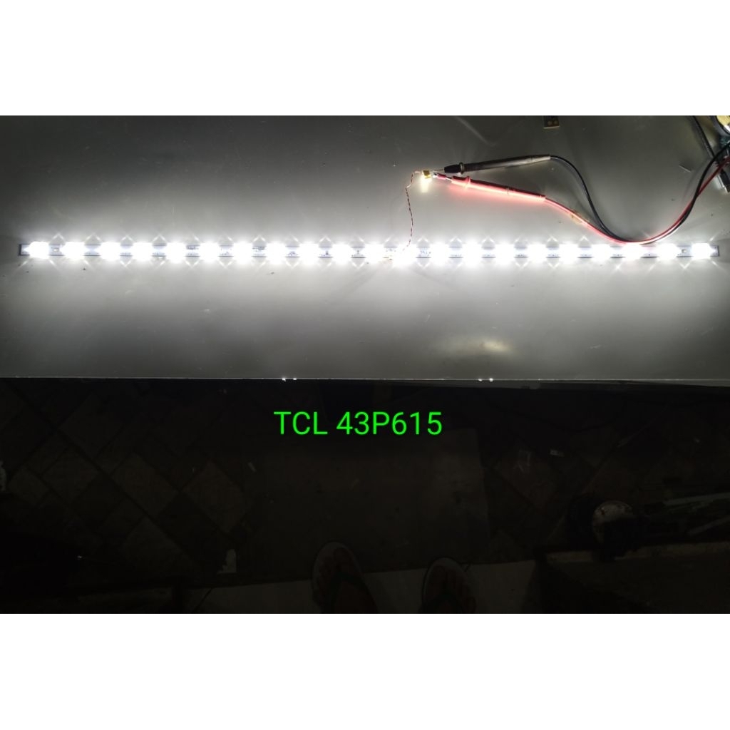 Lampu backlight tv tcl 43p615