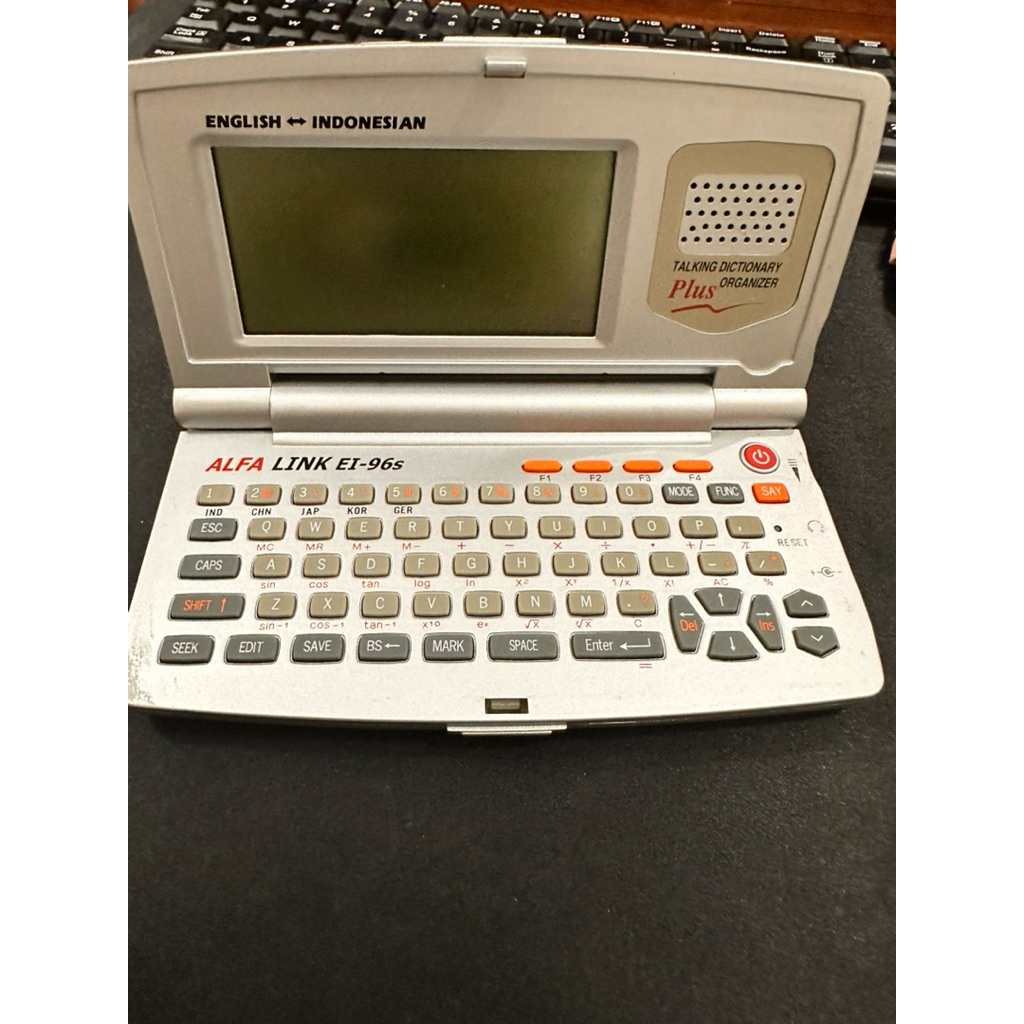 Kamus Elektronik Jadul Alfa Link EI-21 / N21 Vintage (Serial AI 000993)