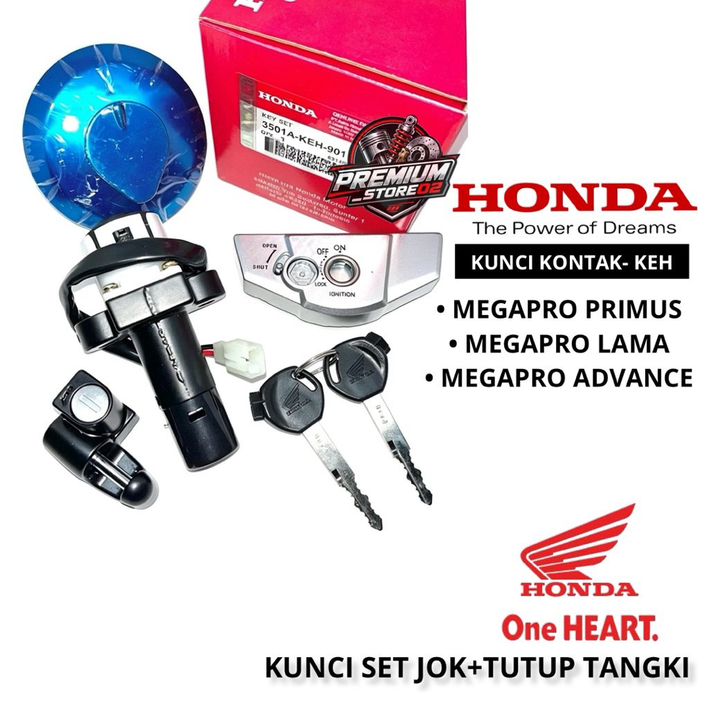 Kunci Kontak Megapro Primus Megapro Lama Advance KEH
