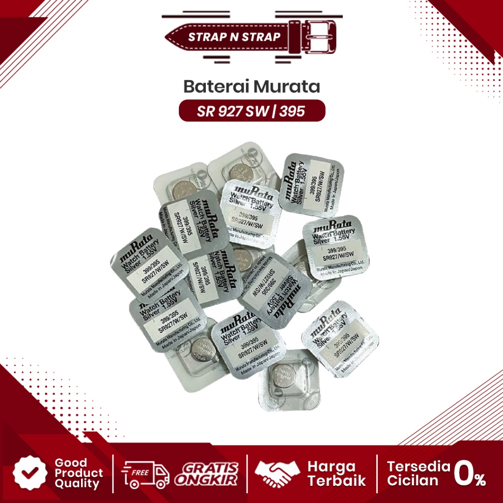 SR 927 SW | 395 | 399 | Batre Baterai SONY MURATA 927 Battery Jam Tangan SR 927 SW / SR927 927SW