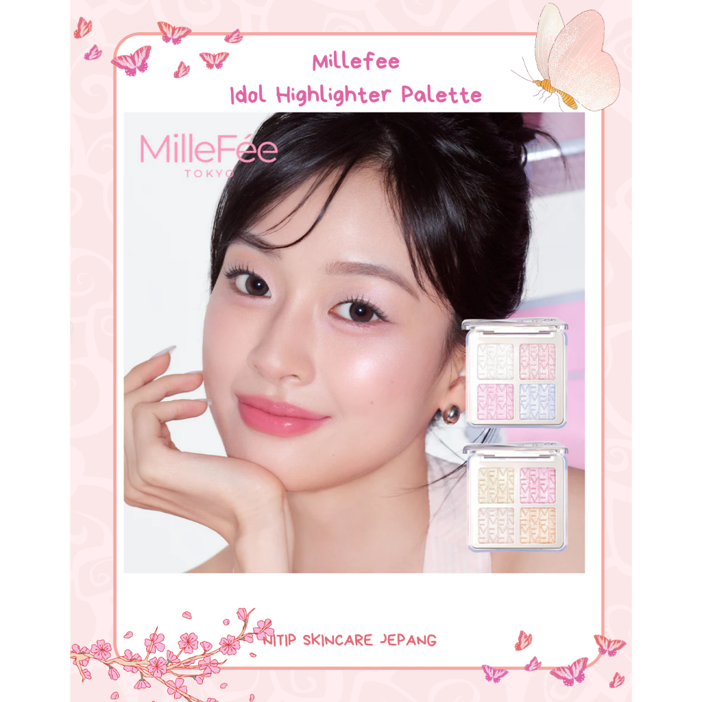 PO jepang -- Millefee Idol Highlighter Palette