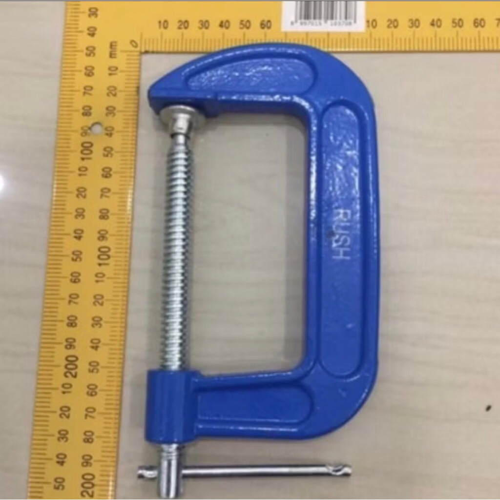 BAIS C 4” inci // klem g 4 inchi (( maxsimal jepit 10cm )) klem c8”inci / catok c 8”inchi / klem kay