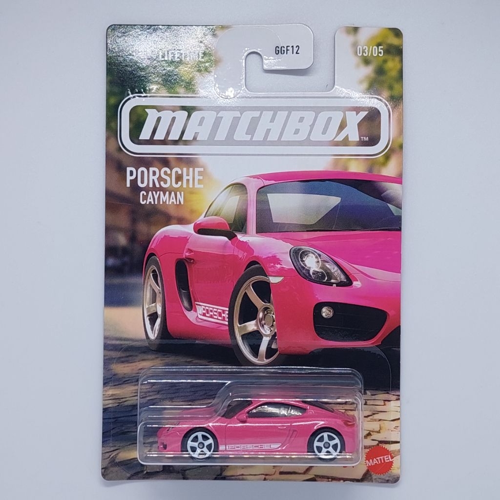 Matchbox Porsche Cayman Pink
