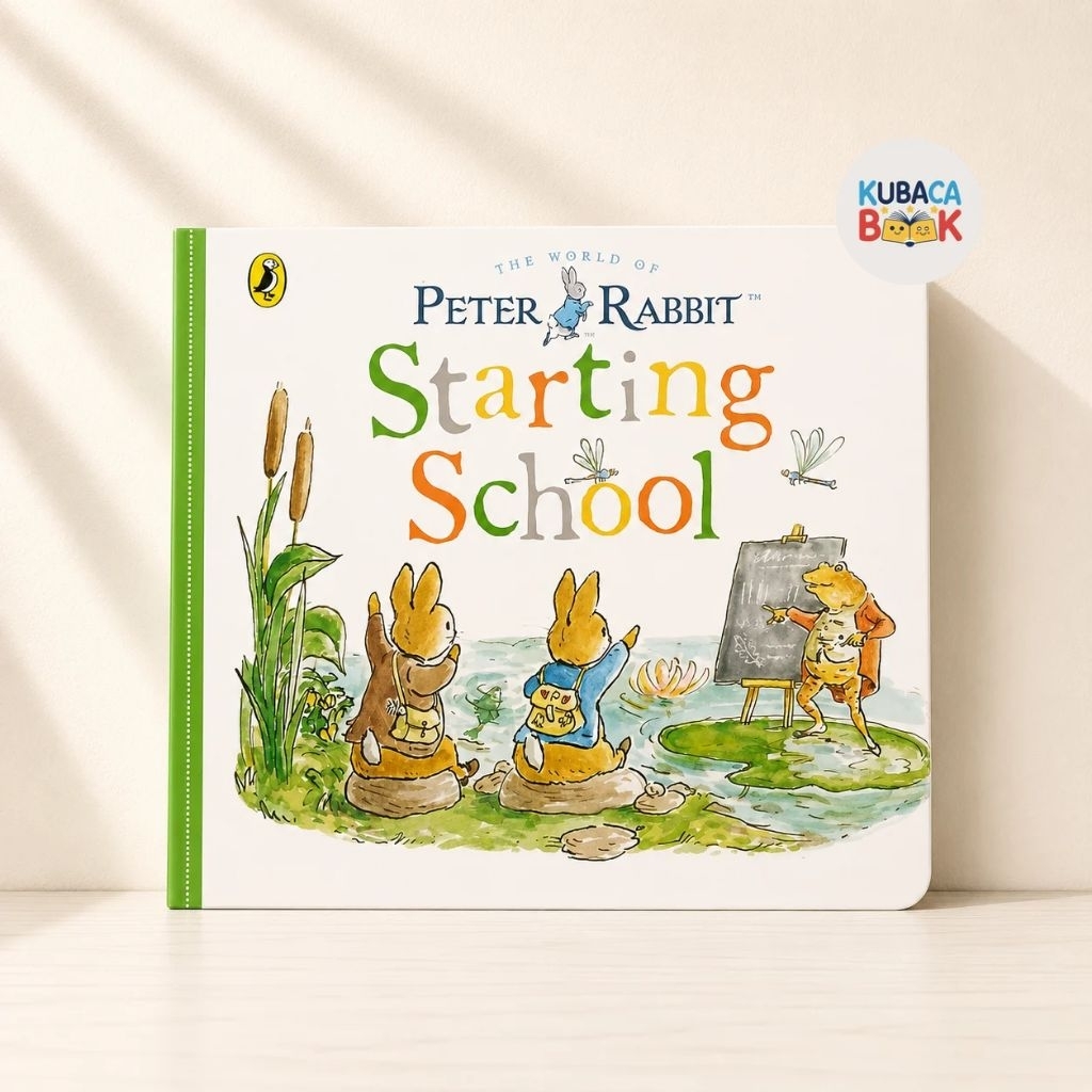 Peter Rabbit Starting School | Board Book Anak English | Peter Rabbit Hardcover