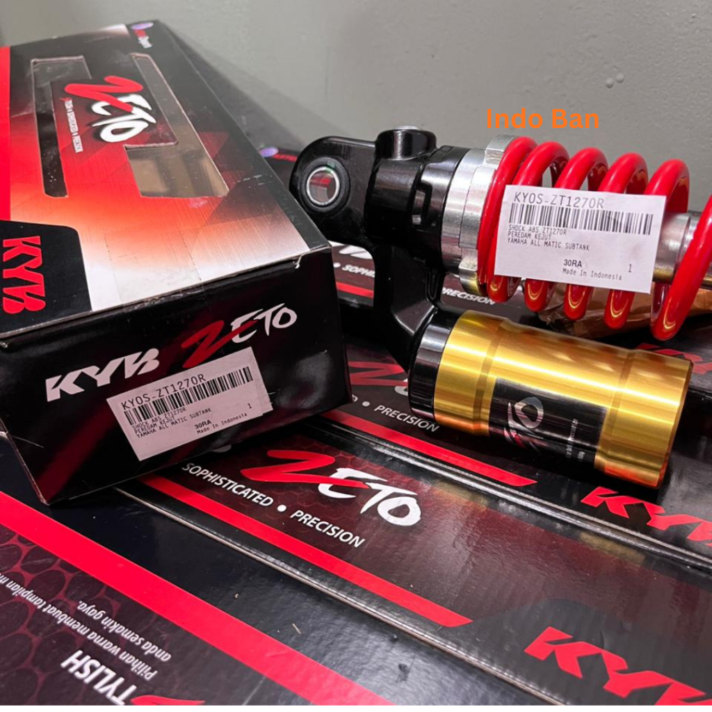 (ZT1270R) Shock Breaker Shock Belakang Motor Matic Yamaha Mio Sporty Mio Smile Mio Soul Mio J Mio M3