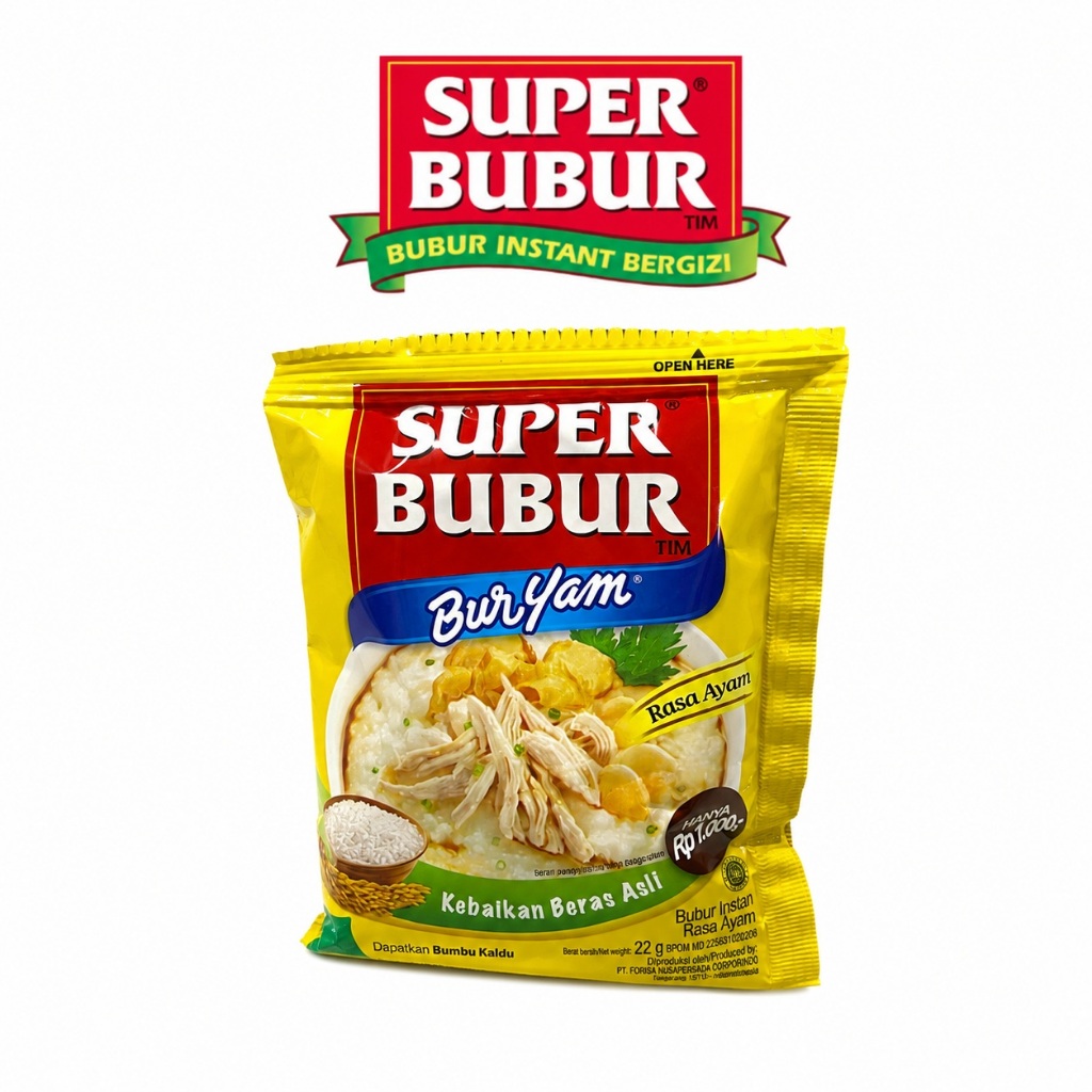 Super Bubur / Buryam - 10 Sachet/Renceng