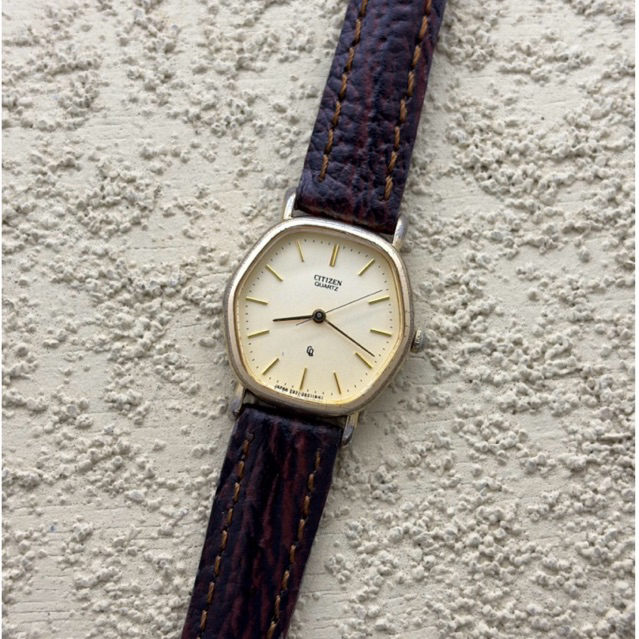 Dresswatch Jam tangan Citizen Tank Hexagonal Second Preloved
