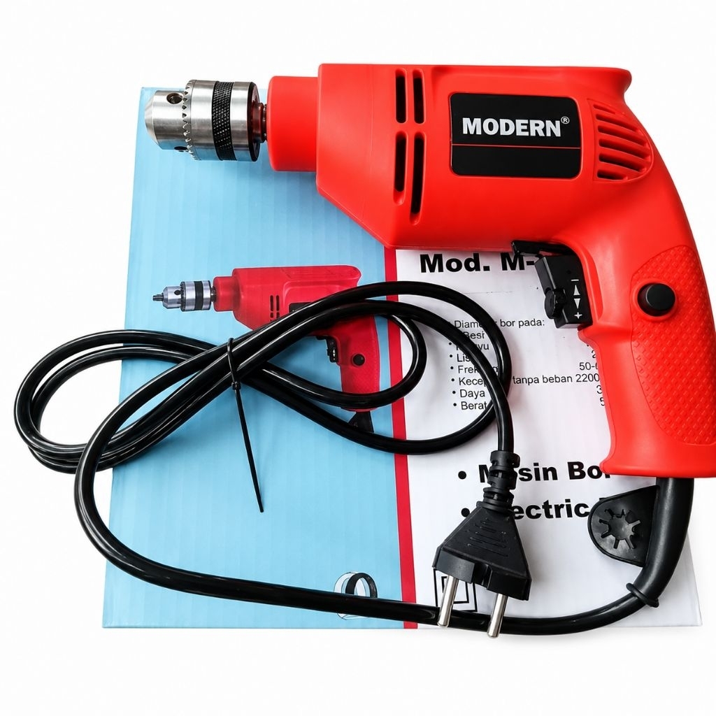 Modern M2100C Mesin Bor Listrik 10mm Bor Listrik 10mm Modern M2100C