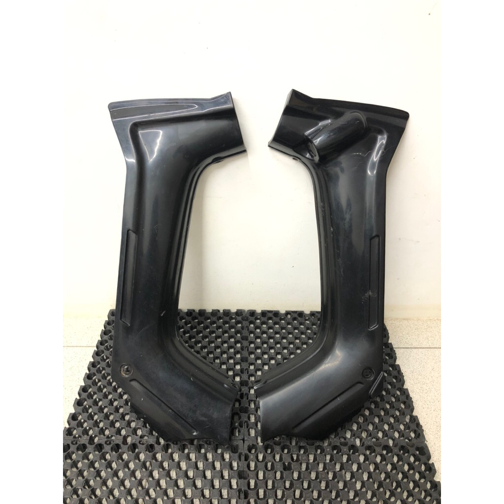 legshield tengah sayap dalam kepangan yamaha force one poswan f1 original copotan