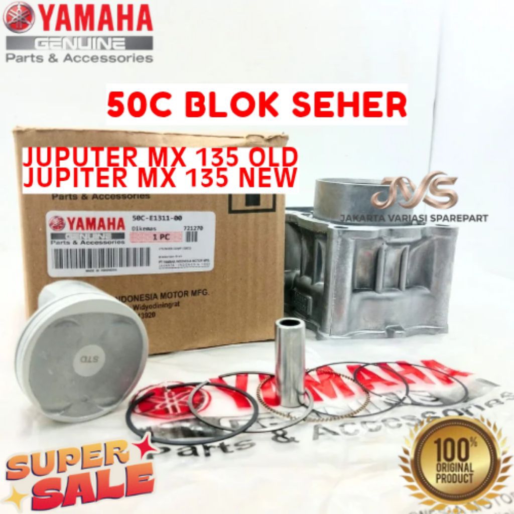 BLOK SEHER KODE 50C, BLOK SEHER JUPITER MX 135 OLD, BLOK SEHER JUPITER MX 135 NEW