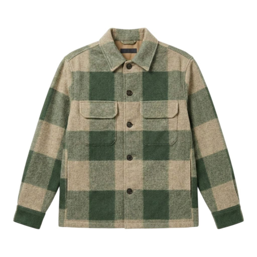 UNIQLO OVERSHIRT WOOL  WORK JACKET