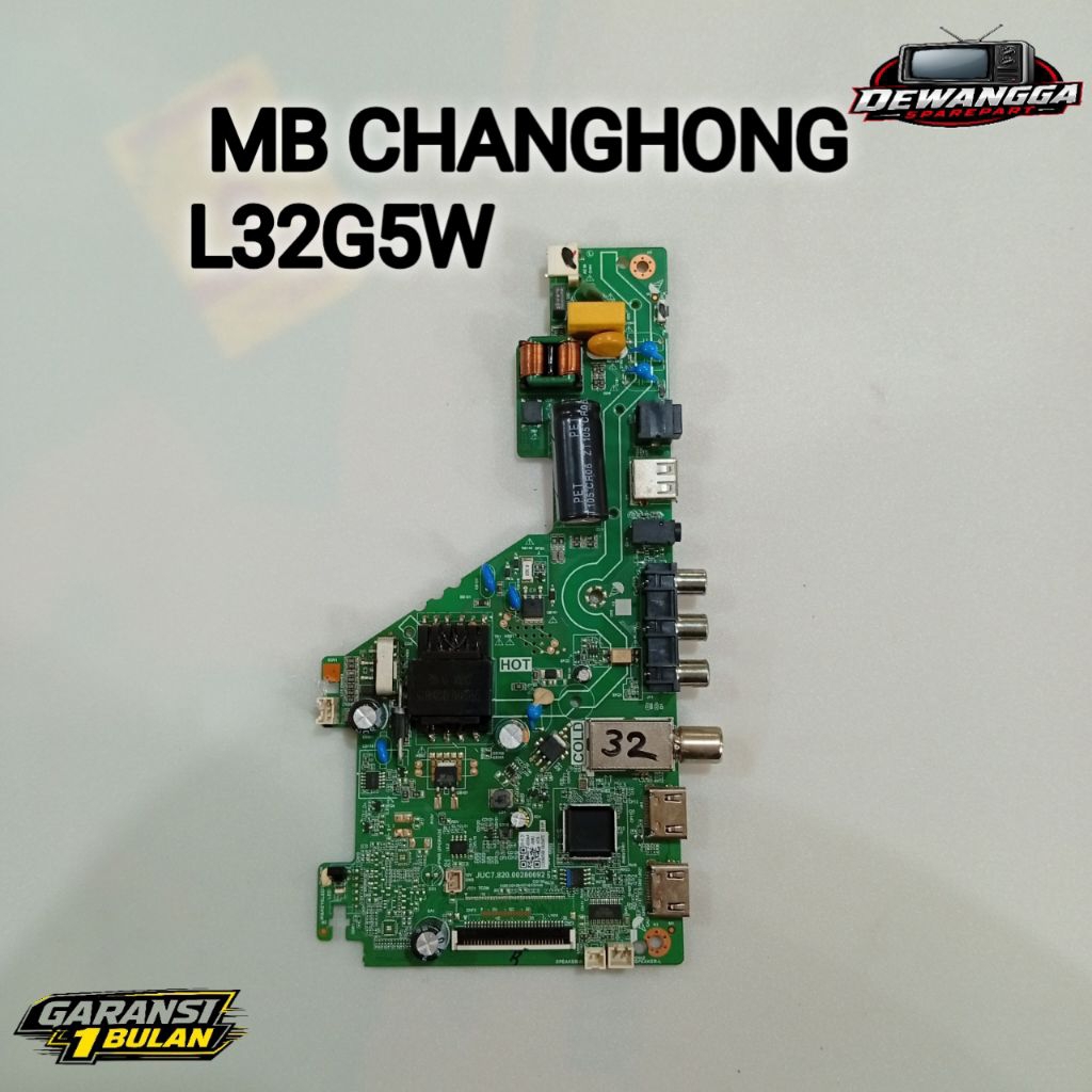 MB TV CHANGHONG L32G5W - MAINBOARD MOTHERBOARD MOBO MODUL TV CHANGHONG L32G5W
