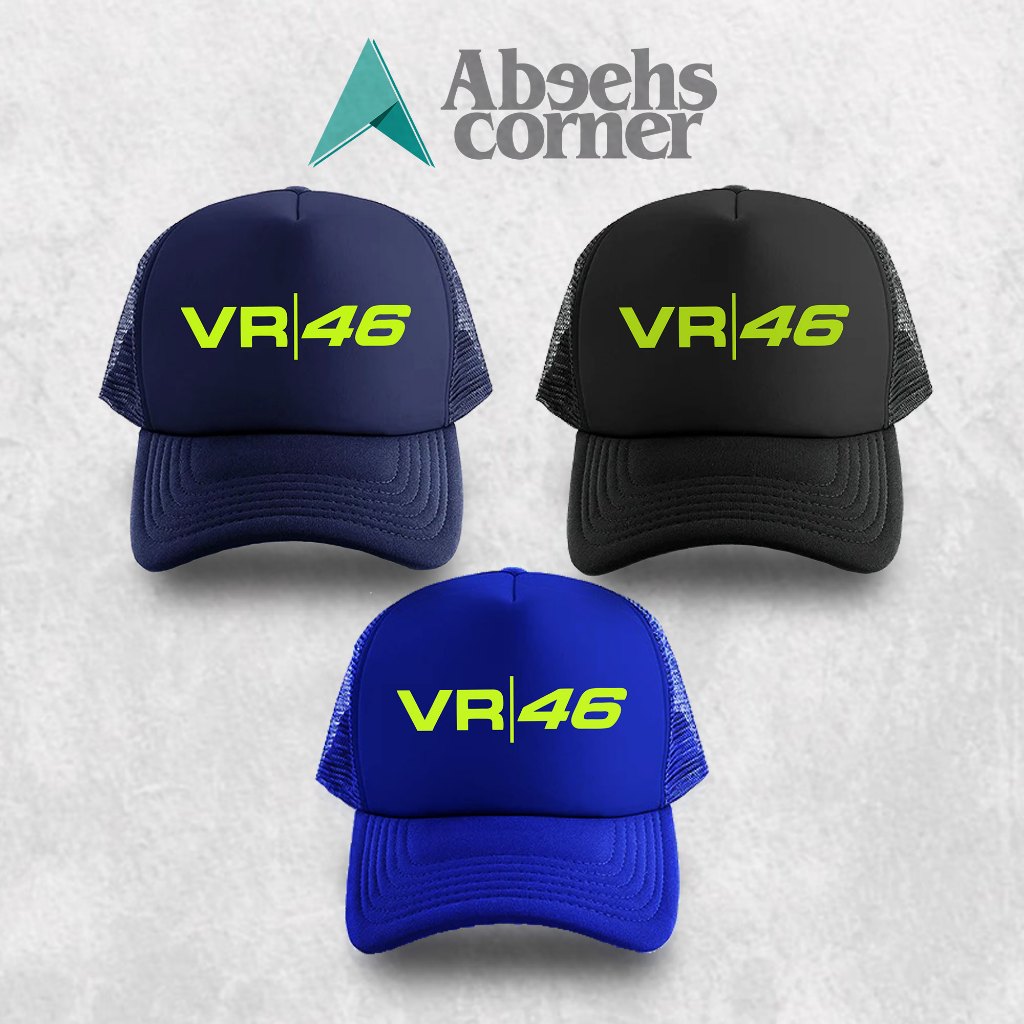 Topi Rossi - Topi Jaring Moto GP - Topi Valentino Rossi