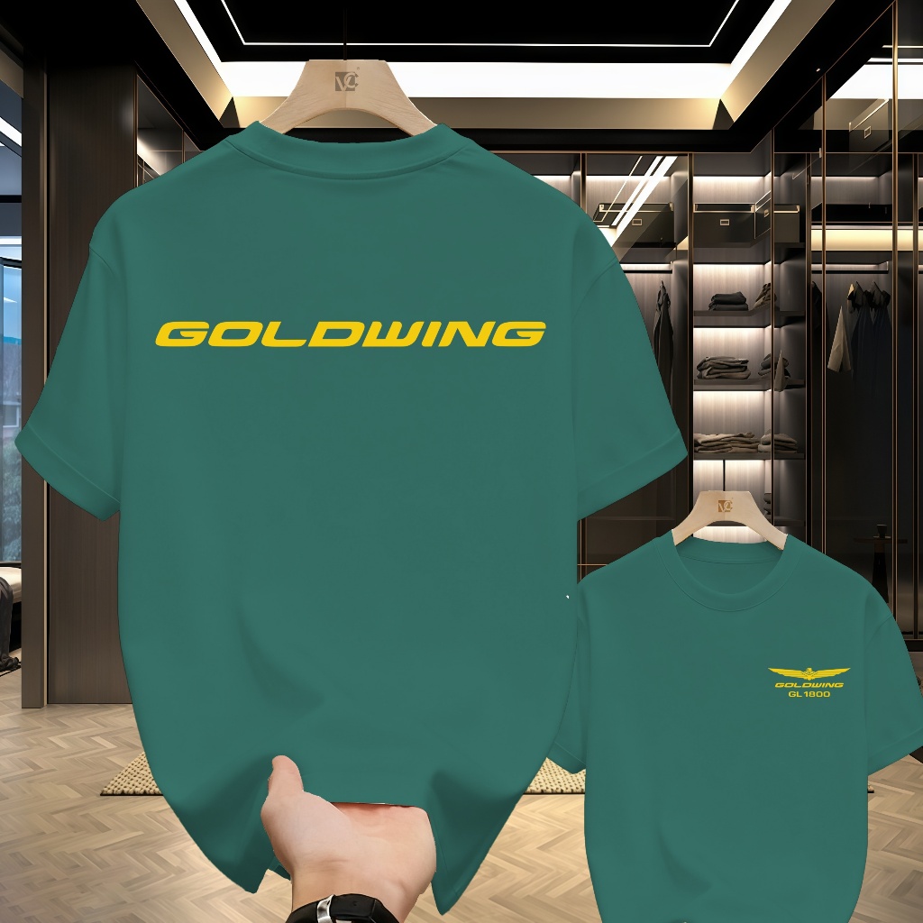 Hot Sales Men'S Short Sleeve O-Neck Summer Tops Tees T Shirt Japan Motorcycle Hon Goldwing Gl1800 Gl