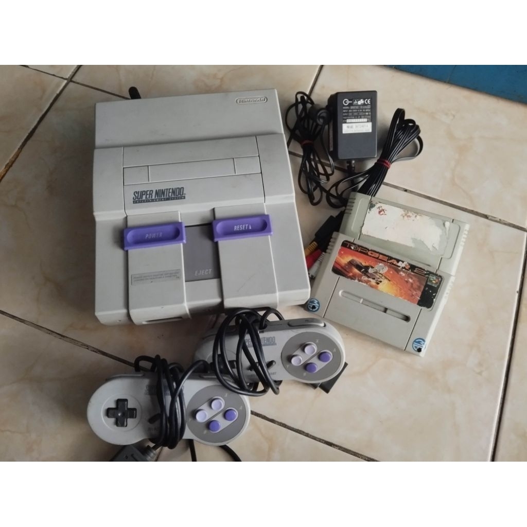 konsole game snes super nintendo