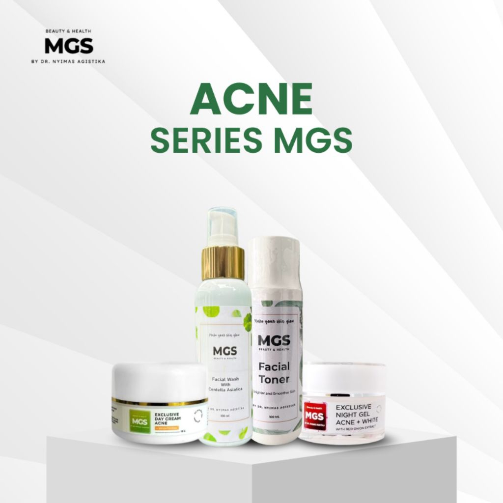 Paket acne seluruh wajah MGS By Dr.nyimas agistika