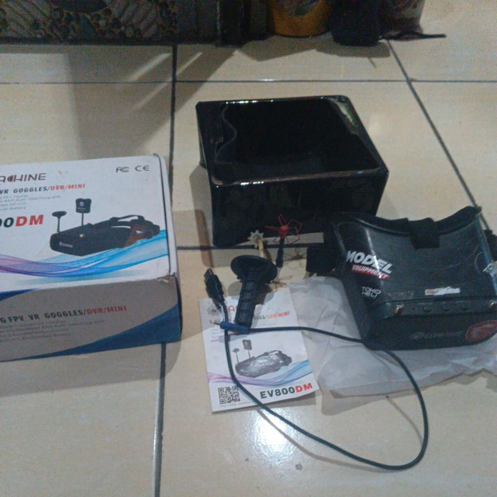 Eachine ev800dm  modif, long range analog system