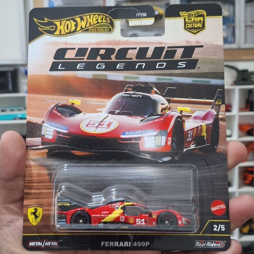 Hot Wheels Premium Ferrari 499P