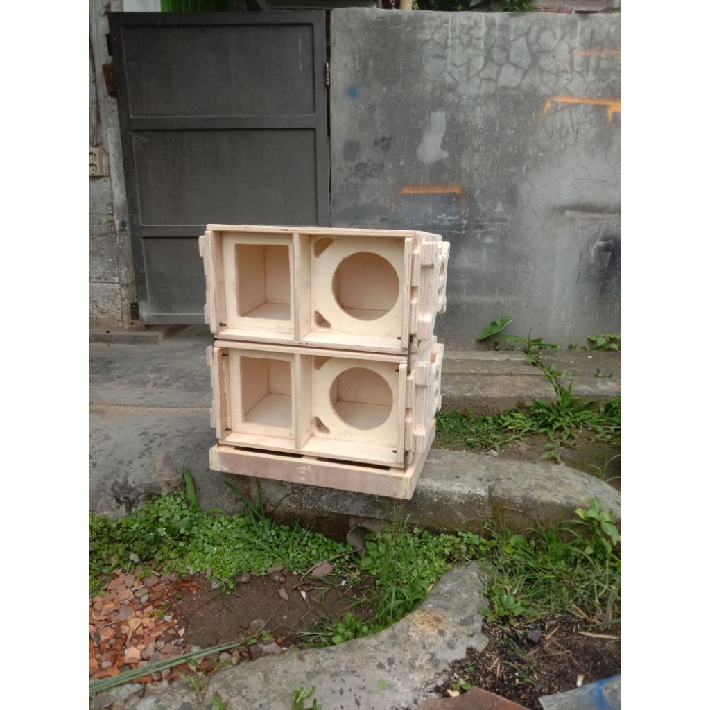 BOX LINE ARRAY 6 IN BAHAN TRIPLEK TEBAL 12 MM