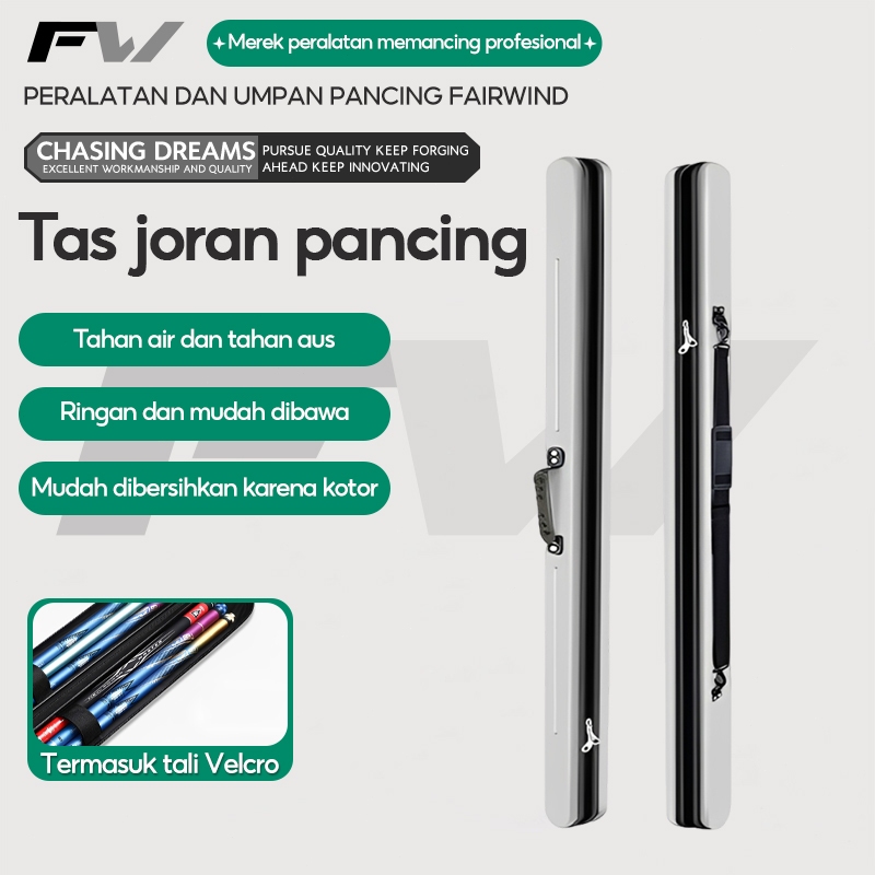 HALODN TAS PANCING HARDCASE TAS JORAN HARD CASE Hard Rod Case ROD CASE AJUSTABLE Pelindung Joran Kel