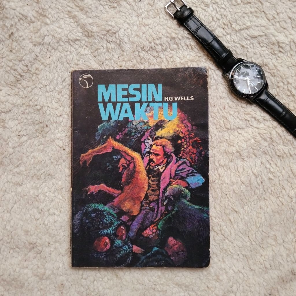Novel klasik terjemahan simplified/abridged Mesin Waktu - HG Wells preloved ori