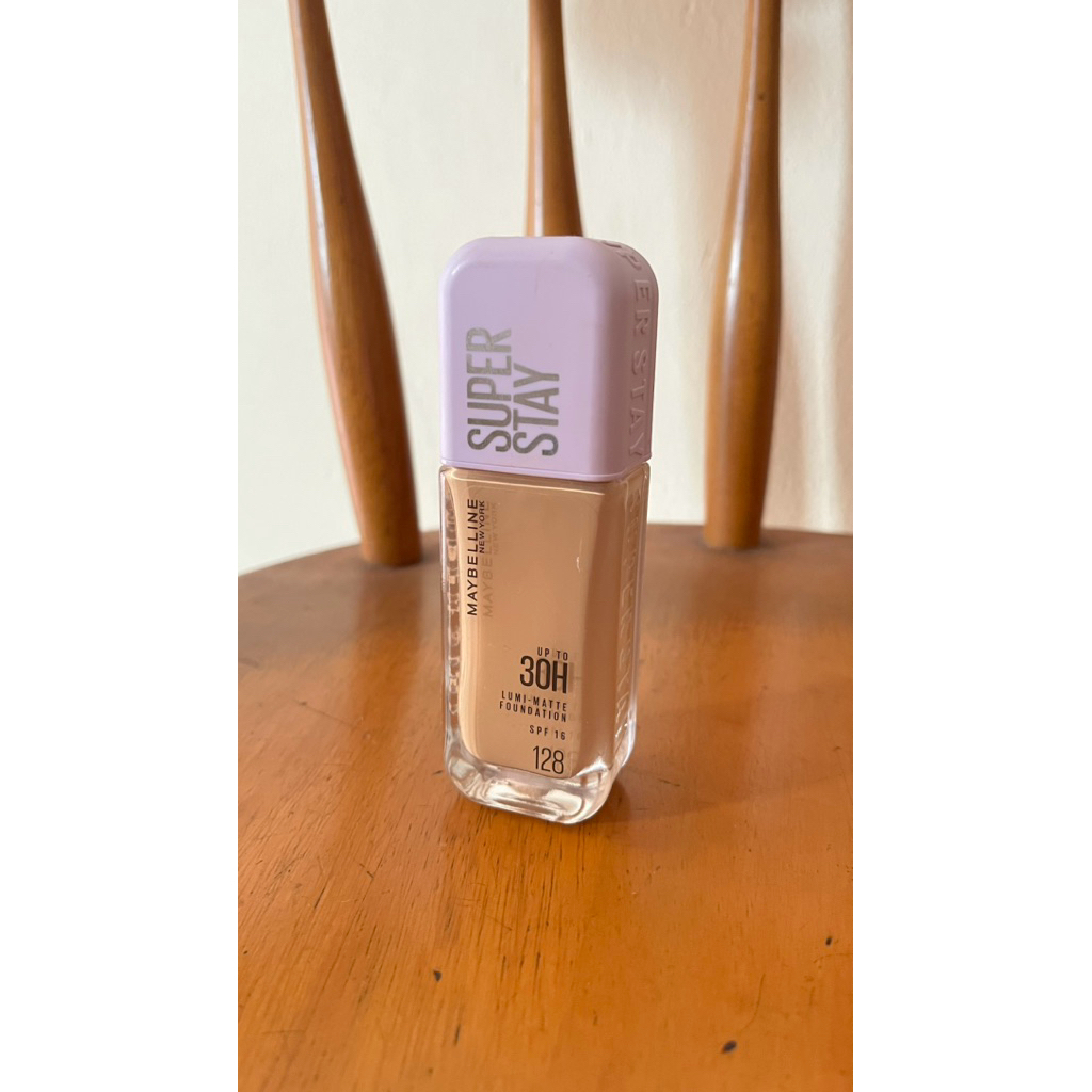 Preloved Maybelline Super Stay Foundation 128