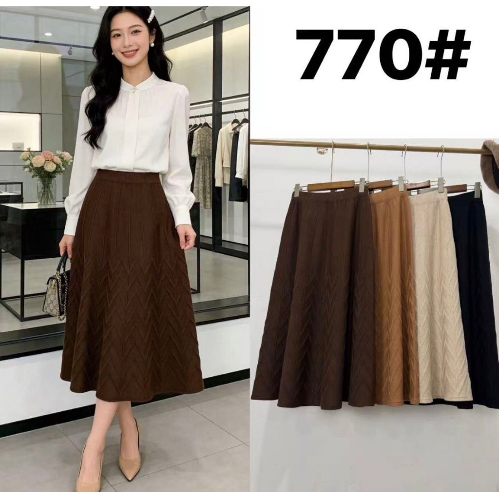 Rok rajut premium 7/8