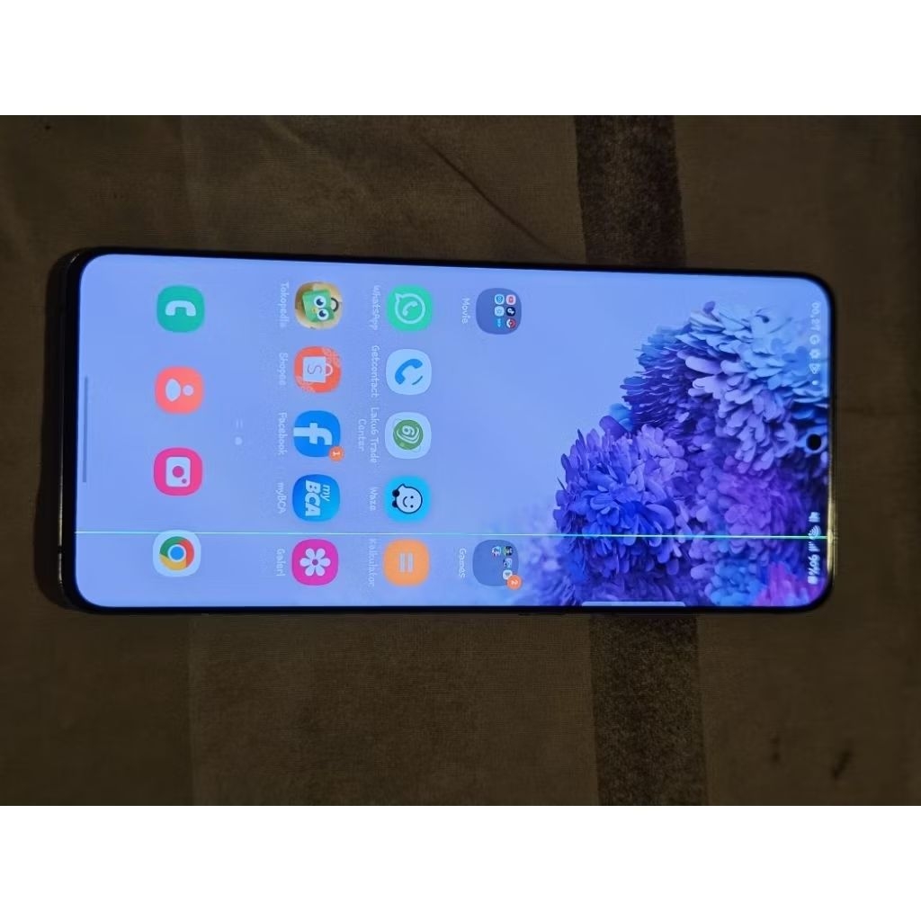 samsung s20 plus 128 sein minus garis